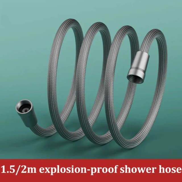 Woven shower pipe, universal water pipe, hot and cold shower heads, explosion-proof connection pipe