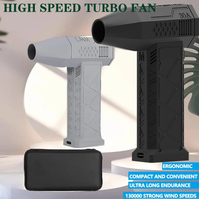 130000RPM Wind Speed 52m/s Turbo Jet Fan Turbo Fan Powerful Air Blower Industrial Duct Fan Brushless Motor Car Electric Dryer