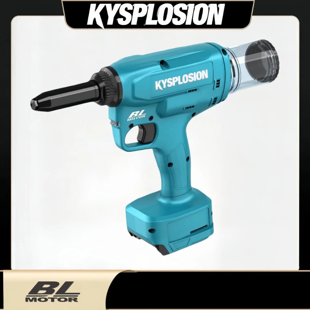 KYS Electric Rivet Gun Cordless Brushless  Industrial Grade powet tool for Makita 18V battery