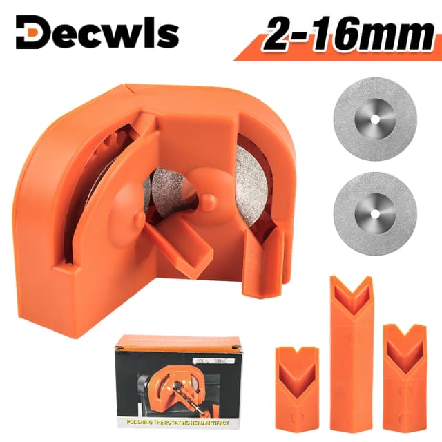 Electric Drill Bit Sharpener 2-16mm Diamond Milling/Twist Drill Bit Sharpener, Household Grinding Tools, Double-sided Polishing