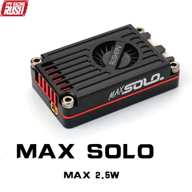 Original Rush Max Solo 2.5W/ Rush Tank Solo 1.6W 5.8G High Power Video Transmitter VTX Heat Dissipation Structure For FPV Drone