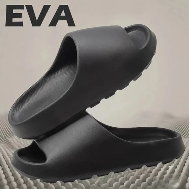 Fashionable Summer Classic Sandals, Casual EVA Flat Slippers, Suitable for Both Men and Women, Indoor and Outdoor Shoes